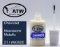 Preview: Chevrolet, Moonstone Metallic, 21 / WA392E: 20ml Lackstift, von ATW Autoteile West.